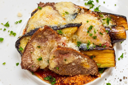 牛肉とナスのミルフィーユ仕立て